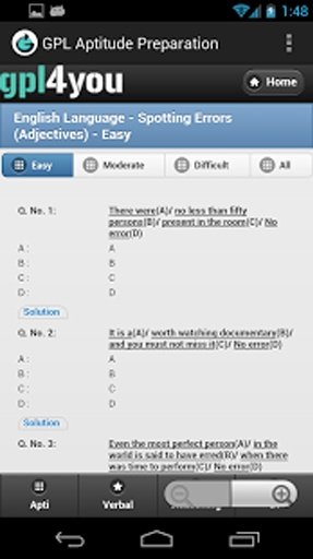 Aptitude Test Preparation截图6