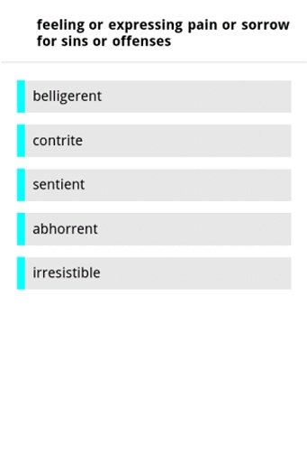 A+ ITestYou: SAT Vocabulary截图2