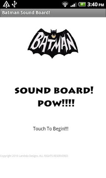 Batman 1960s Sound Board(FREE)截图