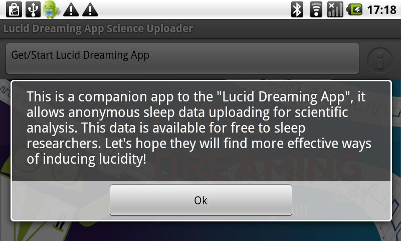Lucid Dreaming Data Uploader截图4