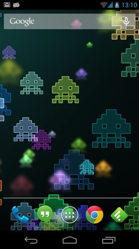 Space Invaders Live Wallpaper截图2