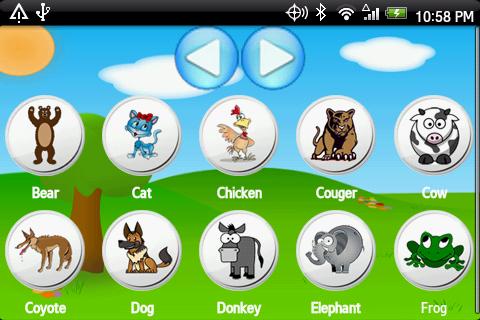 Animal Sounds &amp; Ringtones Kids截图1