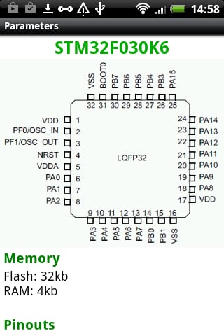 ARM STM32 Database截图4