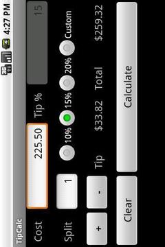 TipCalc - Tip Calculator截图