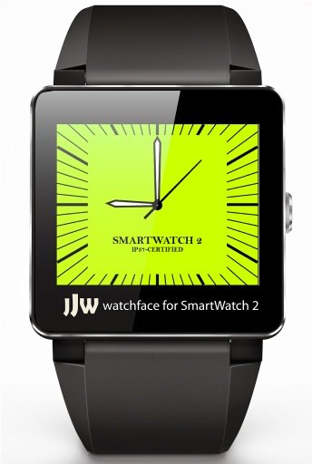 Square Clock1 for SmartWatch 2截图4