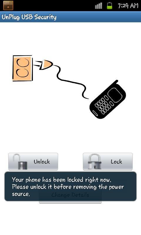UnPlug USB mobile security截图3