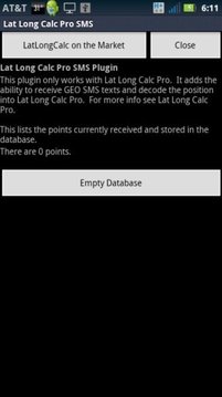 Lat Long Calc Pro SMS Plugin截图