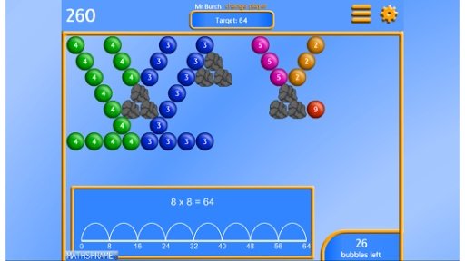 Bubble Pop Multiplication Free截图3