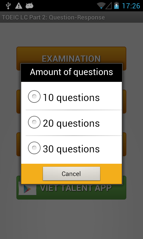 TOEIC Listening Part 2截图4