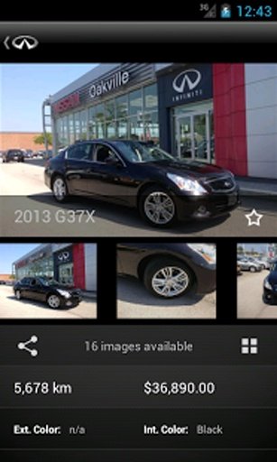 Oakville Infiniti Nissan截图4