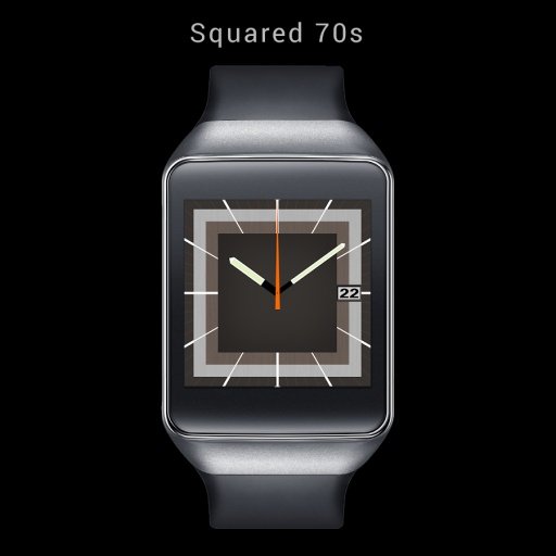 70s watchface for Android Wear截图4