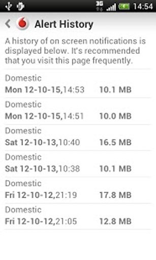 Vodafone Usage Manager截图4