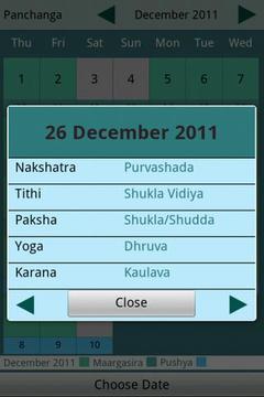 Hindu Calendar 2012截图