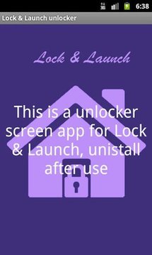 Lock &amp; Launch unlock截图