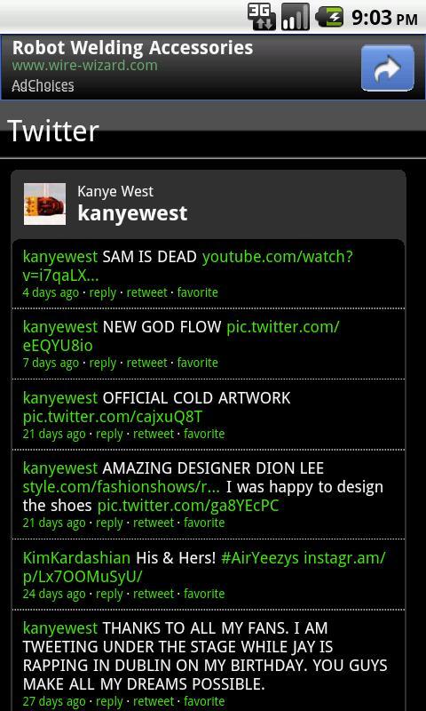 Kanye West Fan App截图3