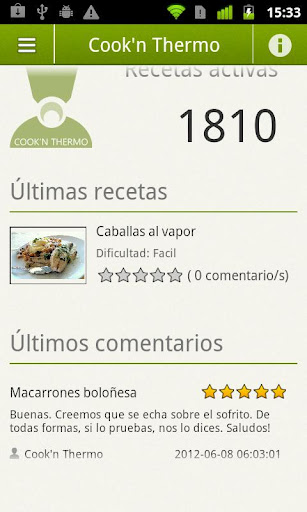 Cook'n Thermo: Recetas TMX截图11