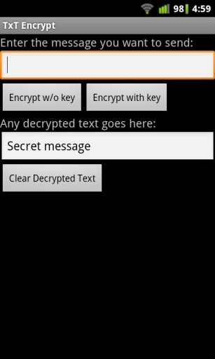 TxT Encrypt截图1