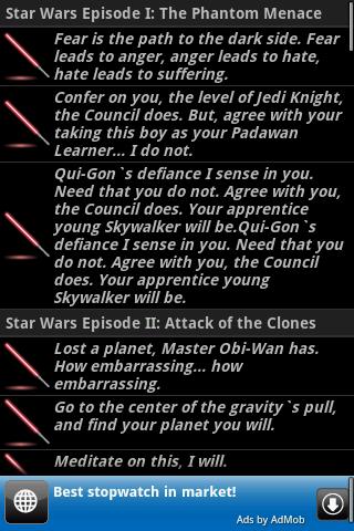 Star Wars quotes截图4