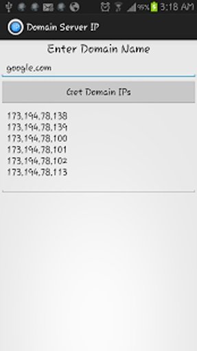 Domain Server IP截图1