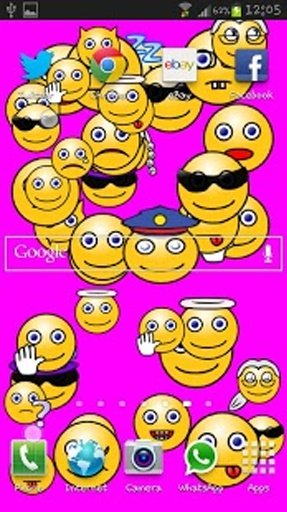 Smileys Attack Wallpaper Lite截图5