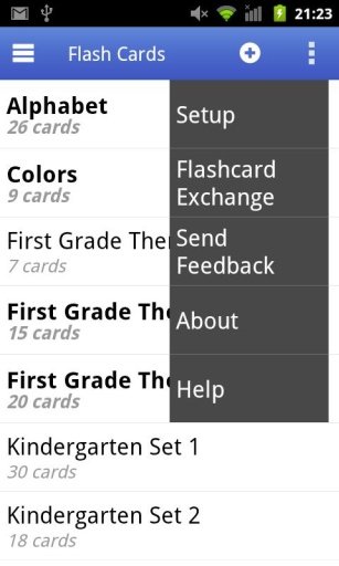 Android Flash Cards截图5