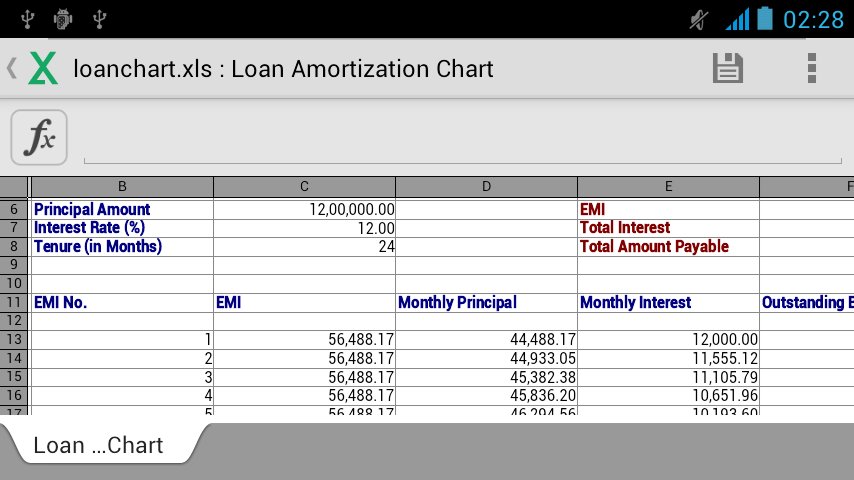 Loan/Mortgage EMI Calculator截图5