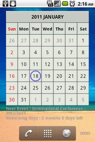 Countdown Calendar Lite截图6