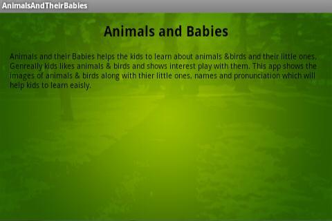 Animals and Babies for Kids截图2