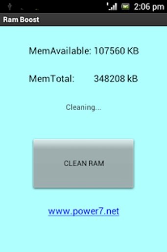 Ram Internet Booster - Cleaner截图3