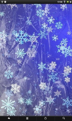 Snowflakes wallpaper截图3