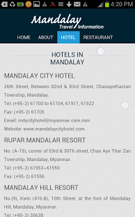 Mandalay Travel Information截图1