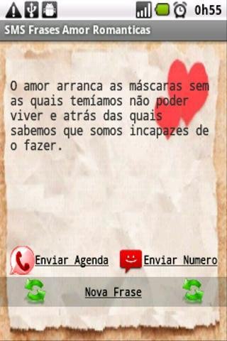 SMS Frases Romanticas Amor截图2