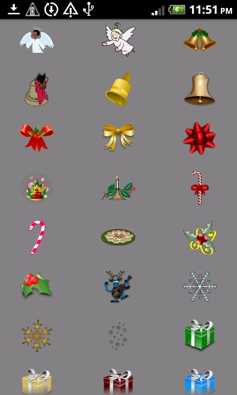 Christmas Stickers Doodle Text截图4