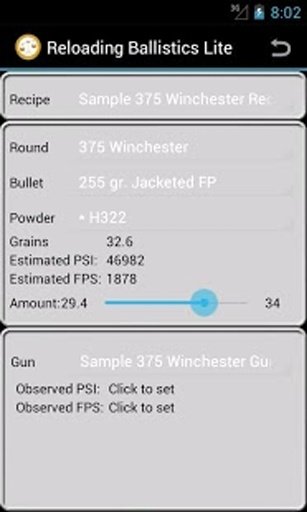 375 Winchester Ballistics Data截图4