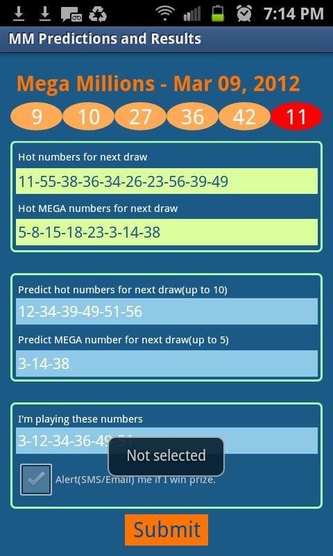 Mega Millions Prediction...截图3