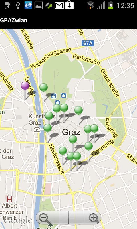 free GRAZ wlan截图6