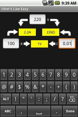 Ohm's Law Easy截图2