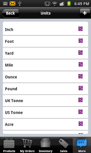 Goods Order Inventory System截图1