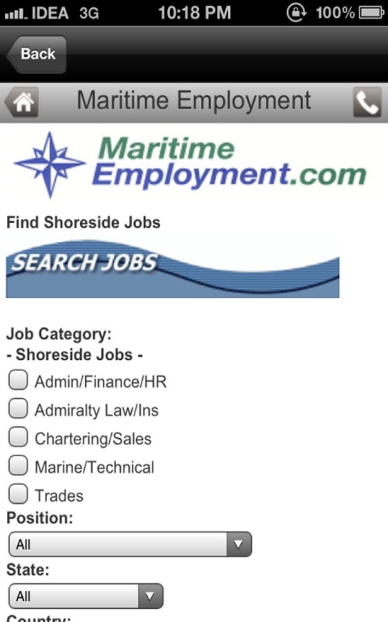 Maritime Job Search截图2