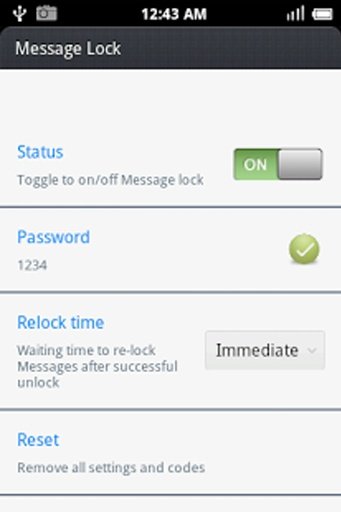 Messages Lock (SMS Lock)截图8