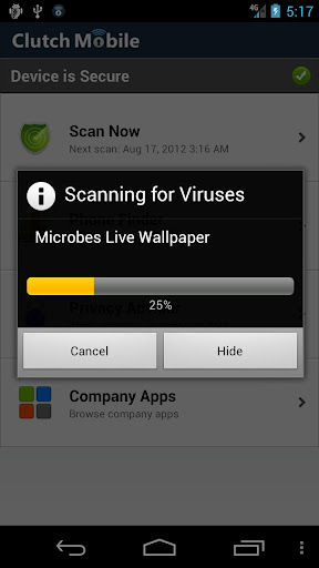 Clutch Mobile Security截图1