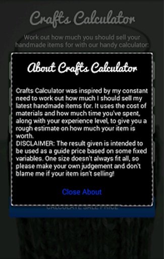 Crafts Calculator截图1