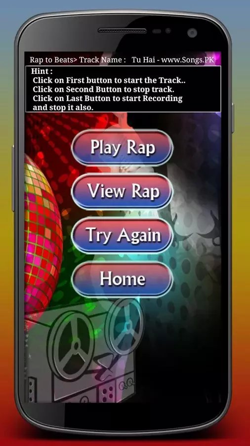 Auto Voice Rap Music截图2