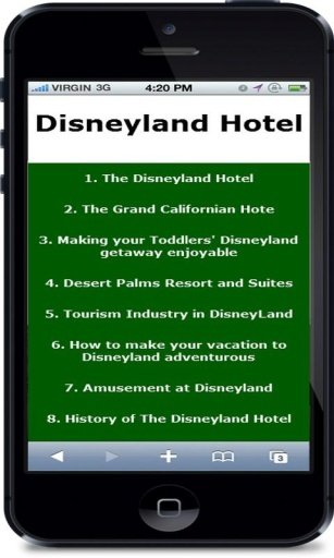 Disneyland Hotel截图2