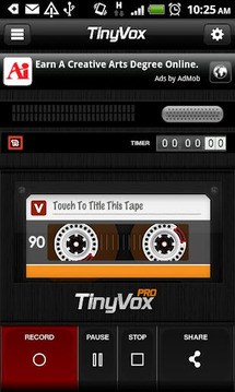 TinyVox &middot; Infinite Tape Deck截图