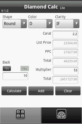 Diamond Calc Lite截图3