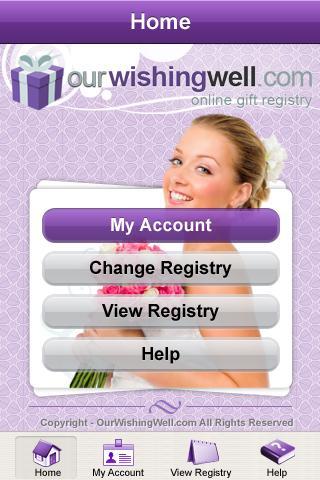 OurWishingWell Gift Registry截图1