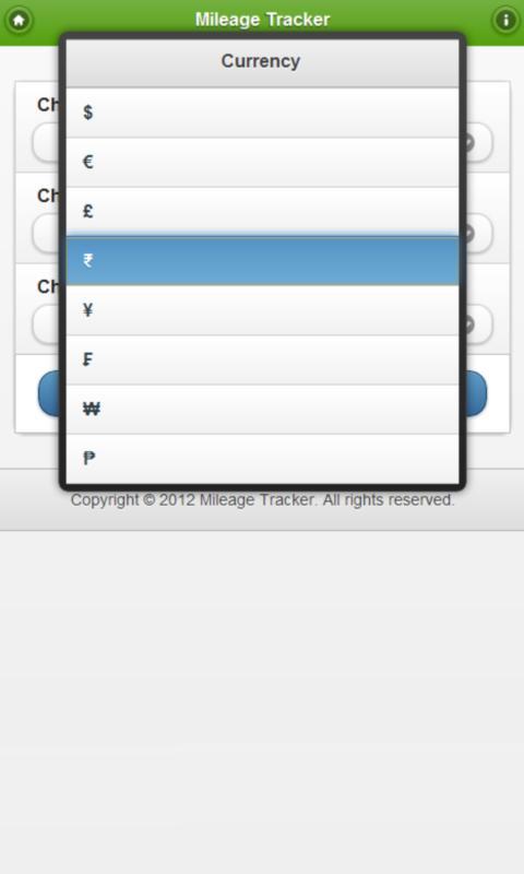 Mileage Tracker截图4