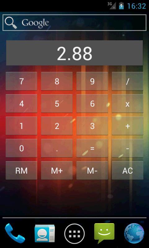 Calculator Widget截图2