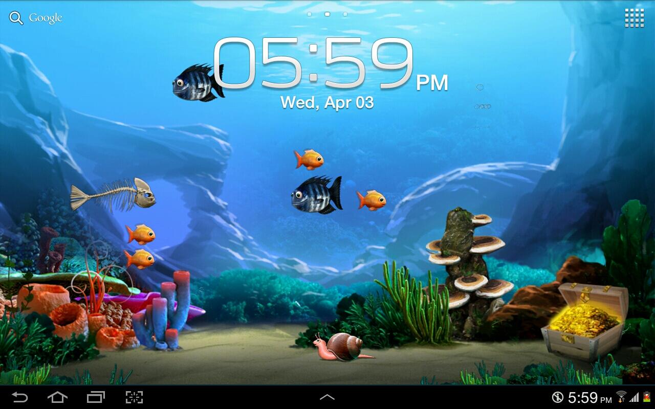 Tap a Fish Live Wallpaper Free截图2